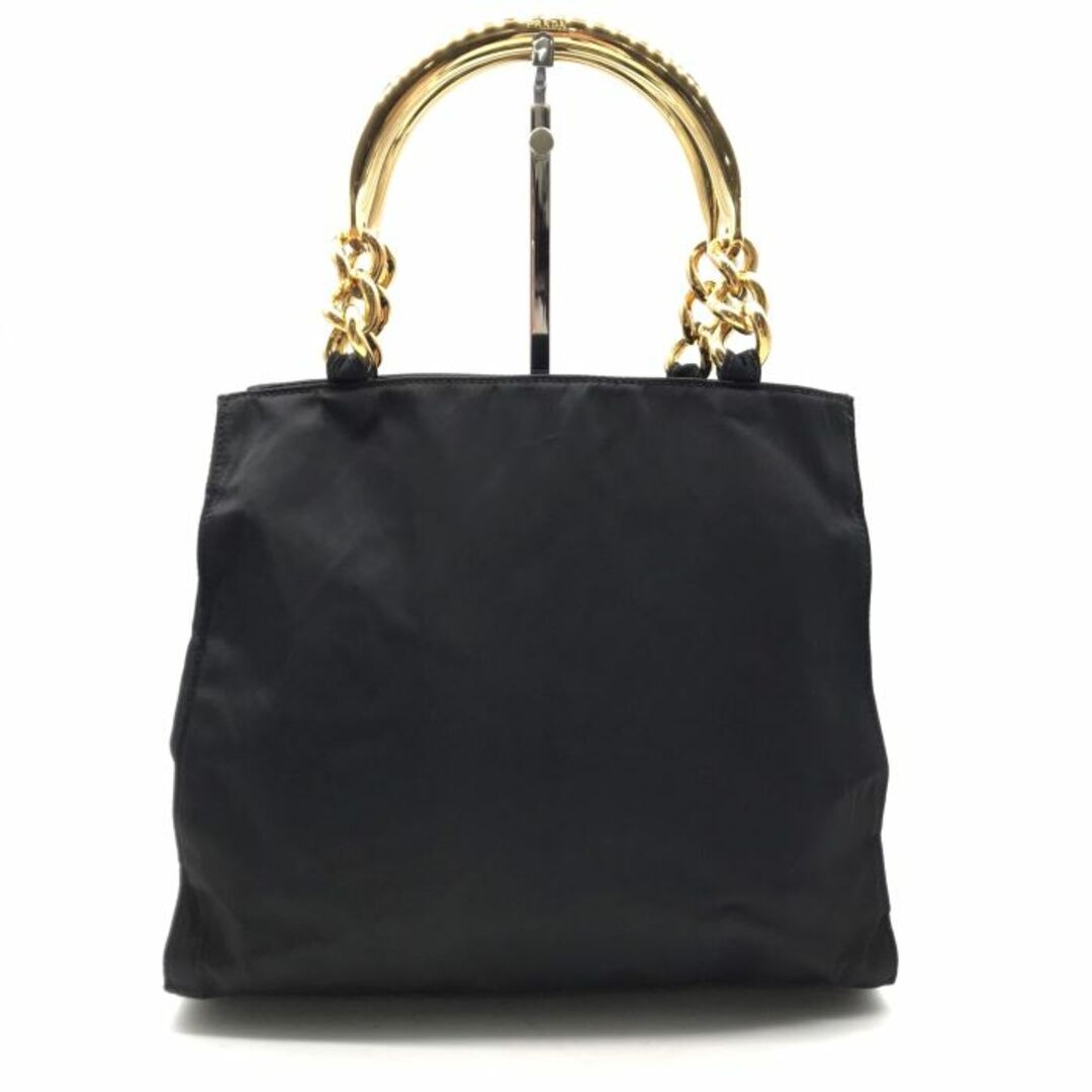 PRADA - 良品 PRADA プラダ 三角ロゴ プレート ナイロン PRADA - 良品 PRADA プラダ 三角ロゴ プレート ナイロン