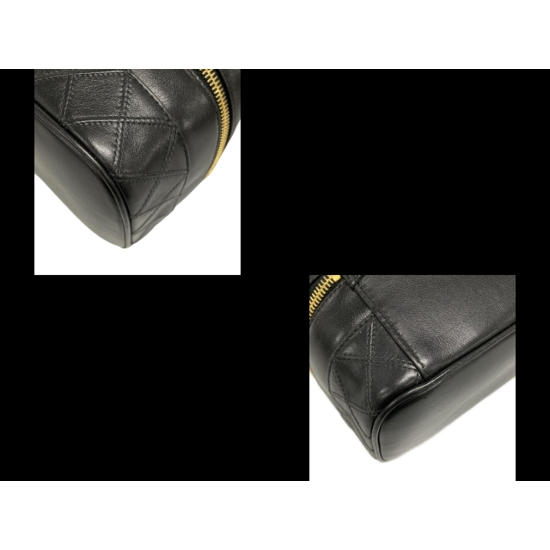CHANEL(シャネル) バニティバッグ ビコローレ 黒 ゴールド金具 CHANEL(シャネル) バニティバッグ ビコローレ 黒 ゴールド金具