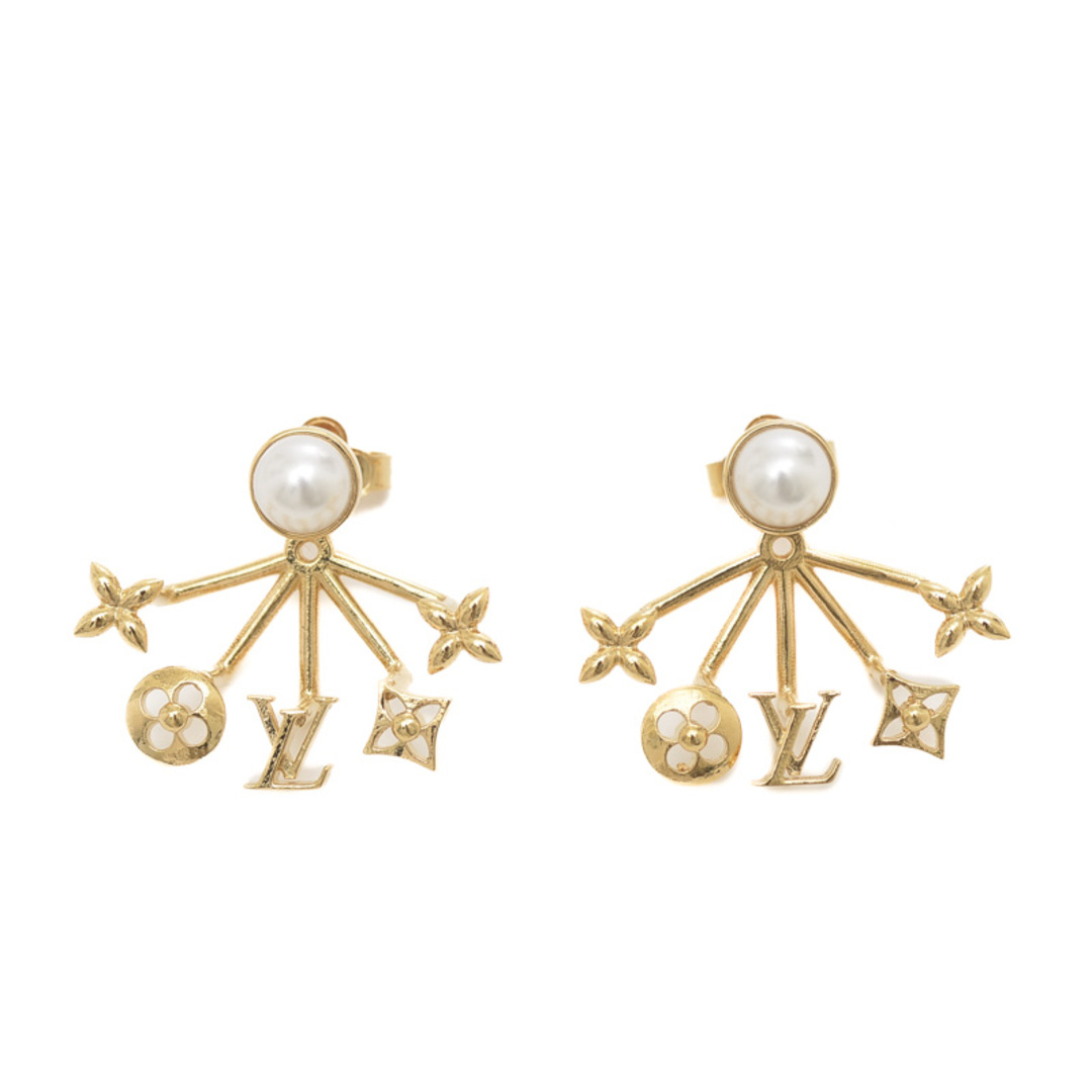 ルイ・ヴィトン ピアス クルーザー ゴールド モノグラム M00601 ルイ・ヴィトン ピアス クルーザー ゴールド モノグラム M00601