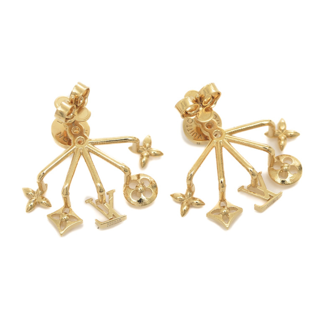 ルイ・ヴィトン ピアス クルーザー ゴールド モノグラム M00601 ルイ・ヴィトン ピアス クルーザー ゴールド モノグラム M00601