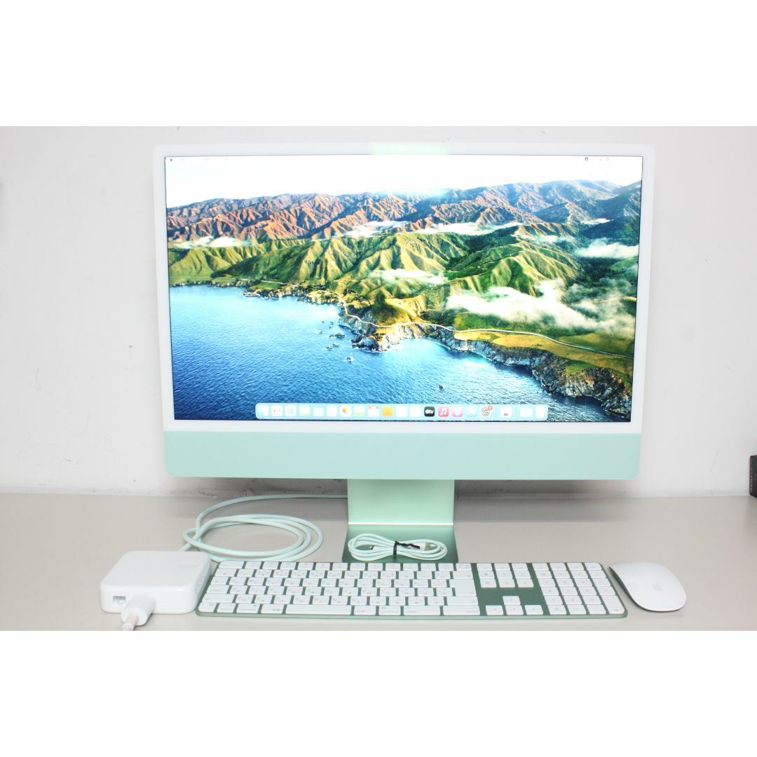 Apple - iMac（24インチ,M1,2021）2TB/16GB〈MGPJ3J/A〉⑤