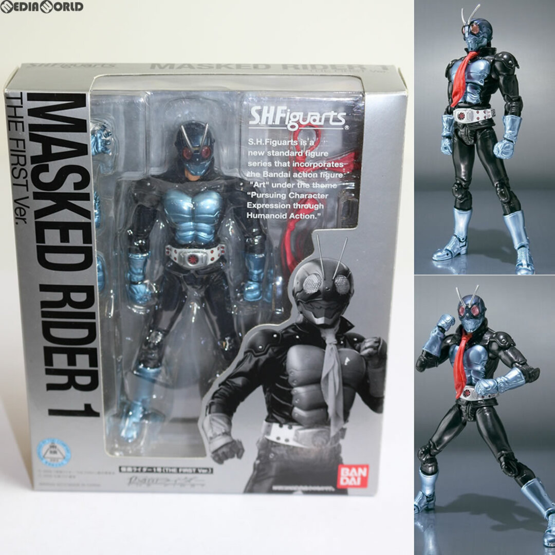 BANDAI(バンダイ)のS.H.Figuarts(フィギュアーツ) 仮面ライダー1号(THE FIRST) 仮面ライダー THE FIRST 完成品 可動フィギュア バンダイ エンタメ/ホビーのフィギュア(特撮)の商品写真