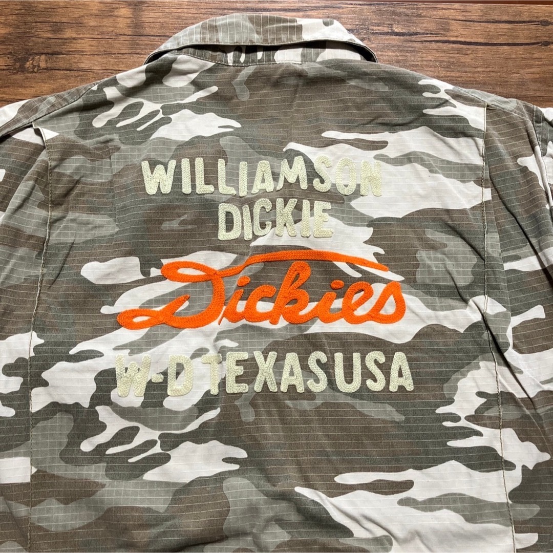 Dickies - 90s 00s『Dickies』ディッキーズ つなぎ 迷彩 刺繍 Dickies - 90s 00s『Dickies』ディッキーズ つなぎ 迷彩 刺繍