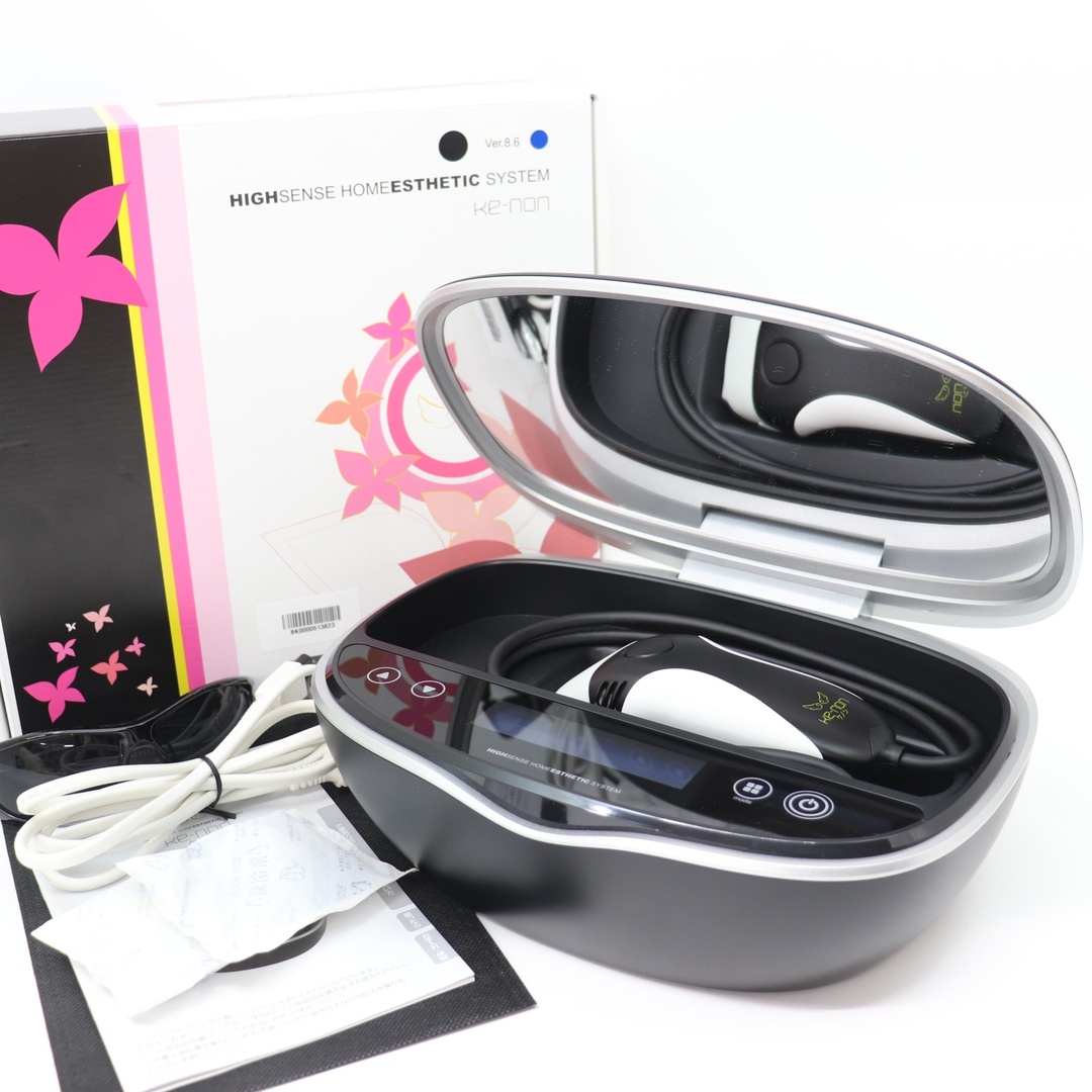 ケノン ke-non NIPL-2080 光脱毛器 ブラック 黒色 ケノン ke-non NIPL-2080 光脱毛器 ブラック 黒色