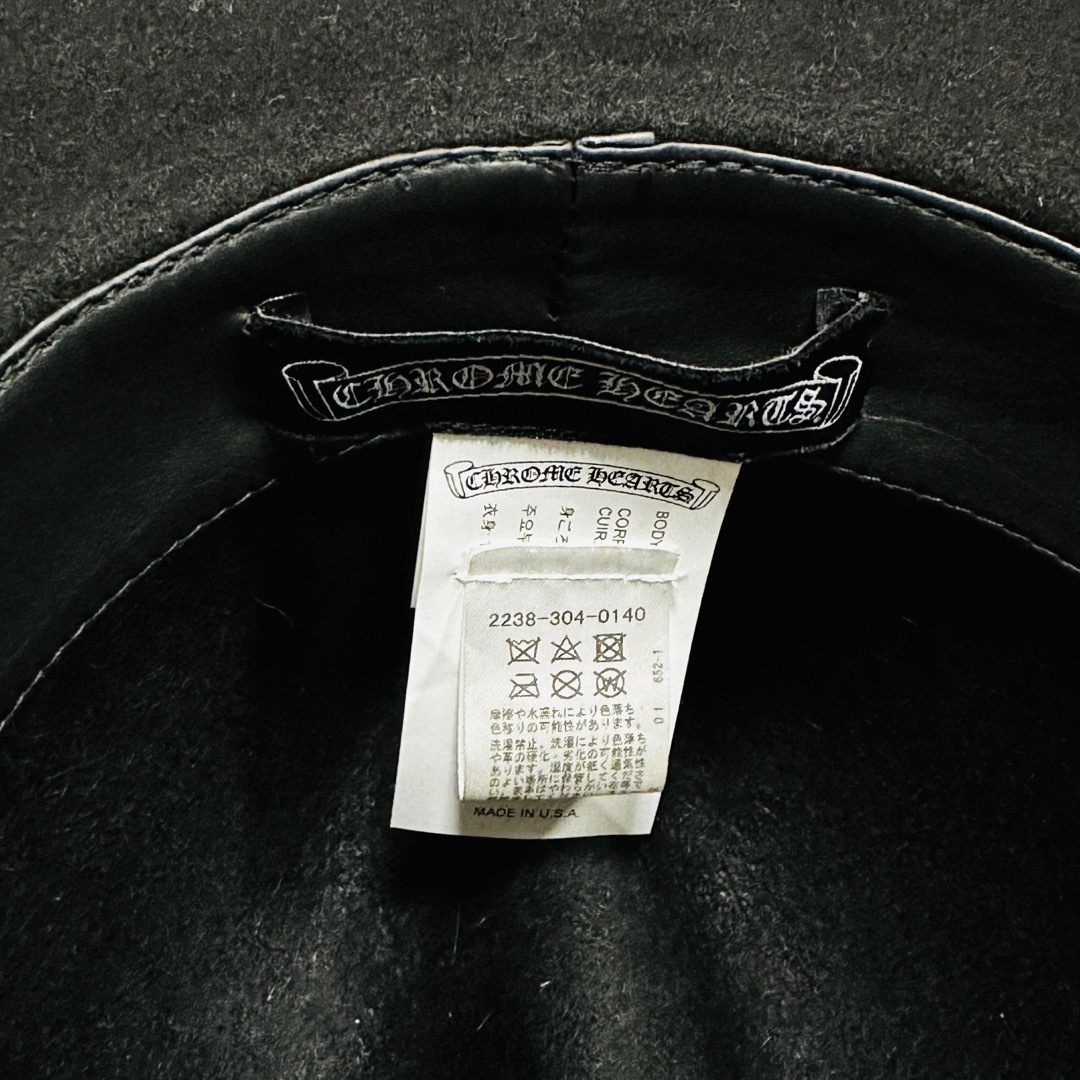 Chrome Hearts - 本店購入 CHROME HEARTS クロムハーツ フェドラ Chrome Hearts - 本店購入 CHROME HEARTS クロムハーツ フェドラ