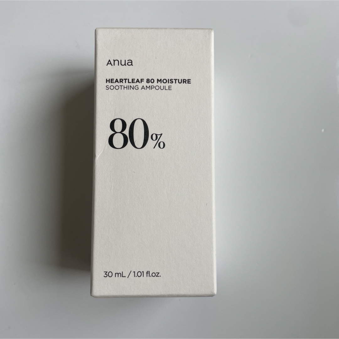 anua アヌア ドクダミ80 モイスチャースージングアンプル 30ml