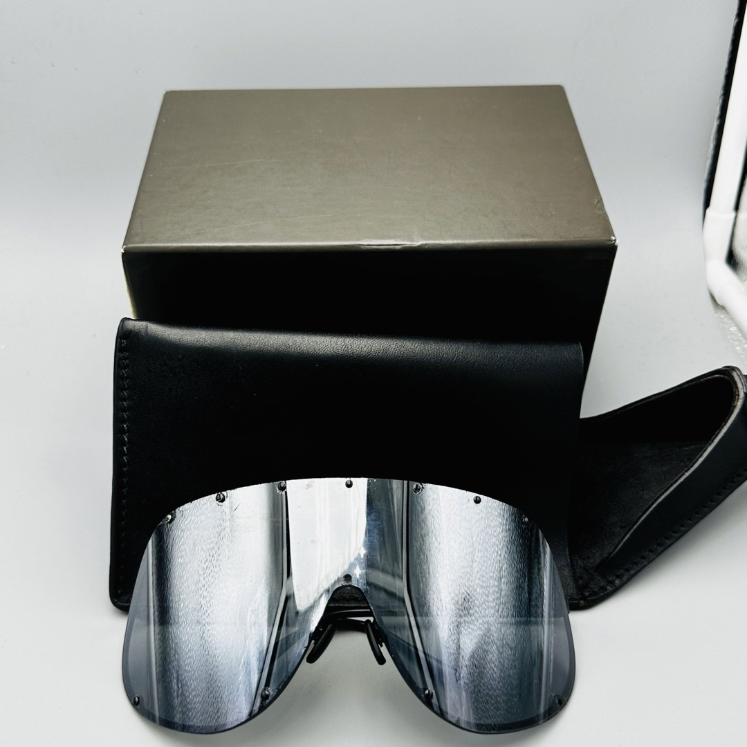 Rick Owens - RickOwens リックオウエンス shieldサングラス 今 Rick Owens - RickOwens リックオウエンス shieldサングラス 今