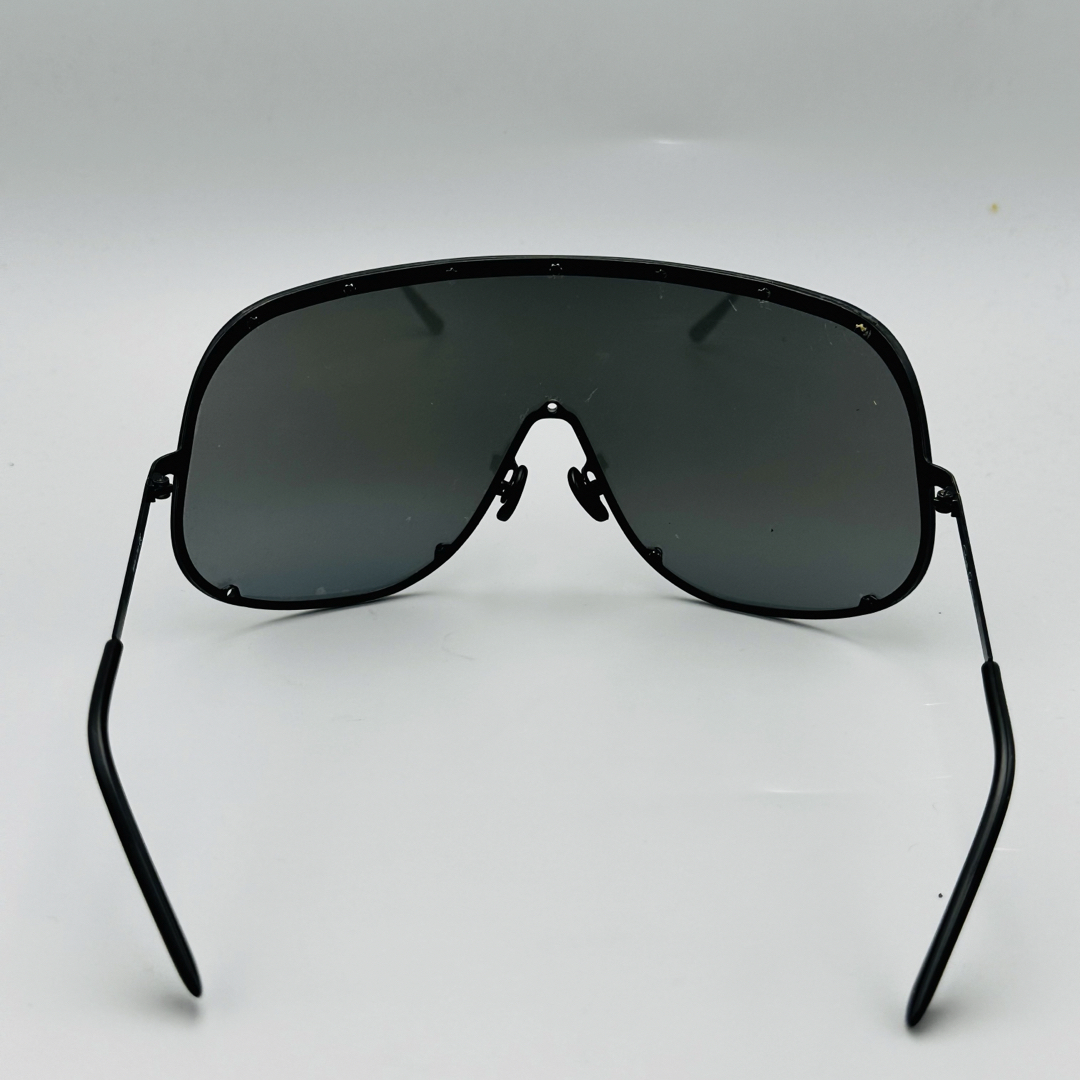 Rick Owens - RickOwens リックオウエンス shieldサングラス 今 Rick Owens - RickOwens リックオウエンス shieldサングラス 今