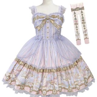 Misty Sky JSK by Angelic Pretty|長袖・七分丈 Misty Sky JSK by Angelic Pretty|長袖・七分丈