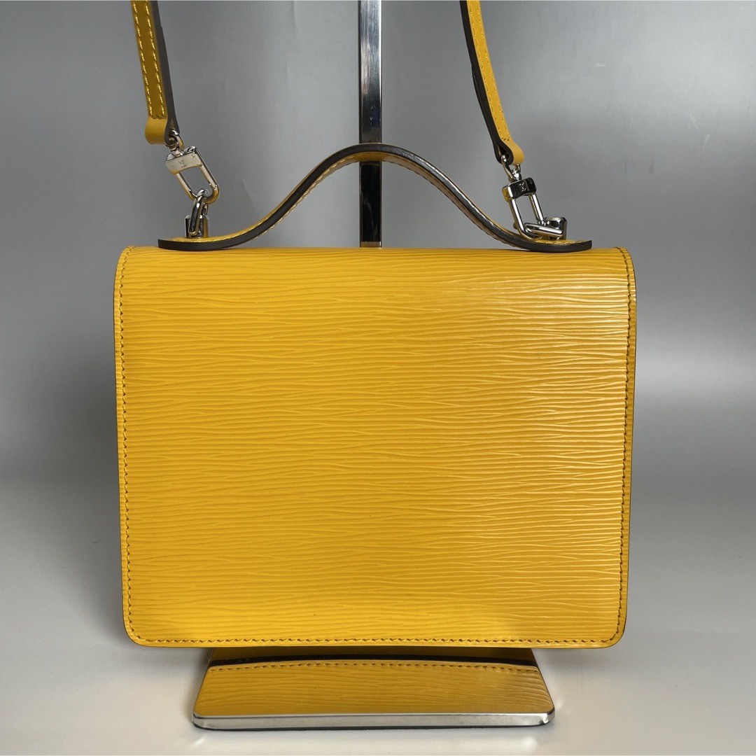 Louis Vuitton 美品 モンソー BB エピ ショルダーバッグ(Louis Louis Vuitton 美品 モンソー BB エピ ショルダーバッグ(Louis