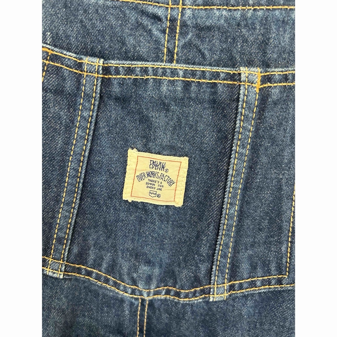 EDWIN - EDWIN デニム サロペット オーバーオール ヴィンテージ EDWIN - EDWIN デニム サロペット オーバーオール ヴィンテージ