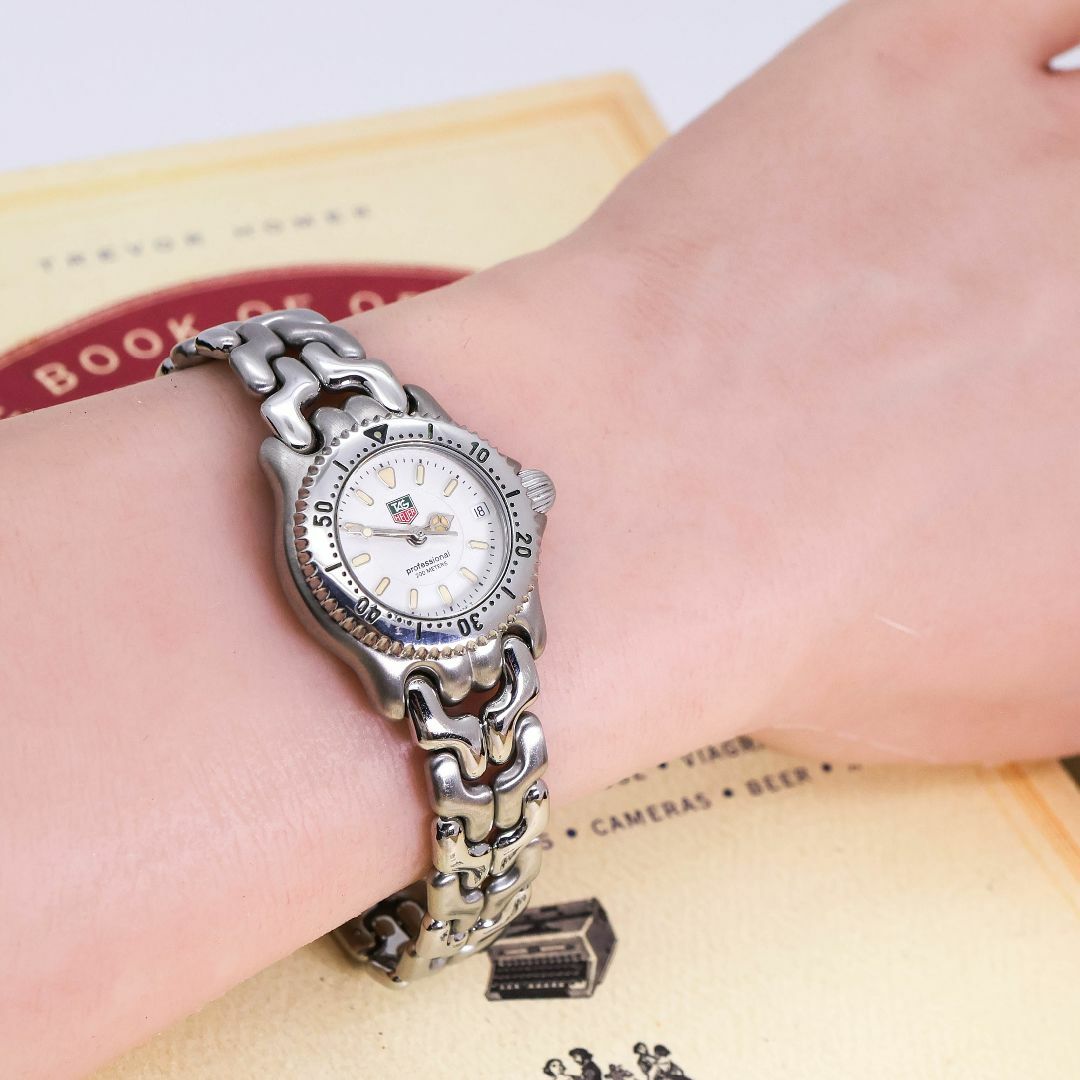 稼働 TAG HEUER 腕時計 WG1412-0 回転ベゼル レディース z 稼働 TAG HEUER 腕時計 WG1412-0 回転ベゼル レディース z