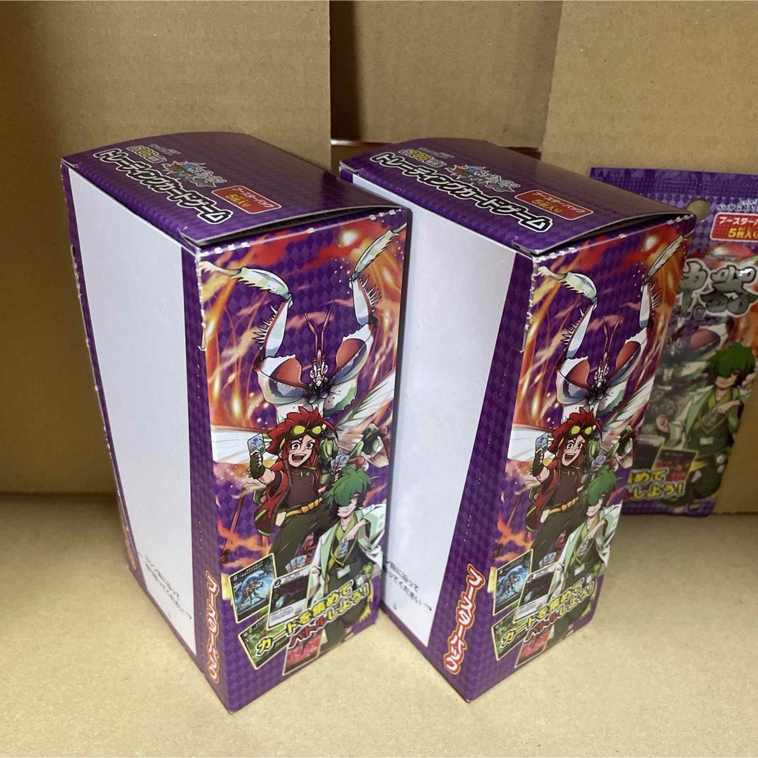 蟲神器 虫神器 40パック 第1弾ブースター 新品未開封 2BOX 蟲神器 虫神器 40パック 第1弾ブースター 新品未開封 2BOX
