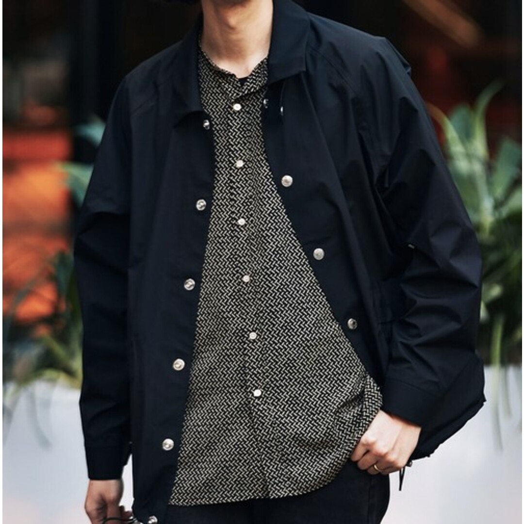 MACKINTOSH - MACKINTOSH x EDIFICE マッキントッシュ エディフィス 23SS 別注 日本製 CARRON コーチ ジャケット 23011310202110 40 BLACK ブルゾン 定価82,500円 アウター【中古】【MACKINTOSH × EDIFICE】の通販 by USED SELECT SHOP LOOP ラクマ店|マッキントッシュ MACKINTOSH - MACKINTOSH x EDIFICE マッキントッシュ エディフィス 23SS 別注 日本製 CARRON コーチ ジャケット 23011310202110 40 BLACK ブルゾン 定価82,500円 アウター【中古】【MACKINTOSH × EDIFICE】の通販 by USED SELECT SHOP LOOP ラクマ店|マッキントッシュ