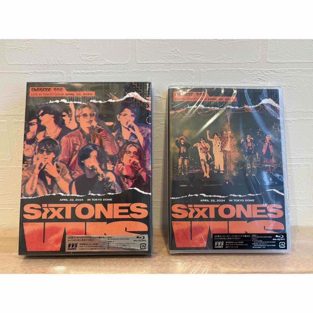 SixTONES - VVS（初回盤/通常版セット) Blu-ray