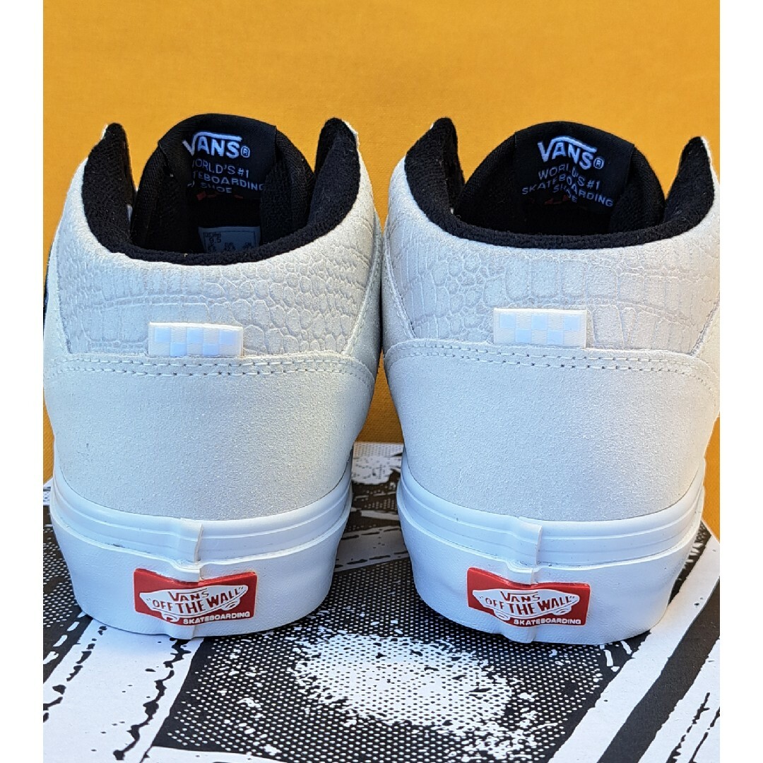 HARFCAB(VANS) - バンズ VANS SKATE HALF CAB 27,5cm WHTの HARFCAB(VANS) - バンズ VANS SKATE HALF CAB 27,5cm WHTの