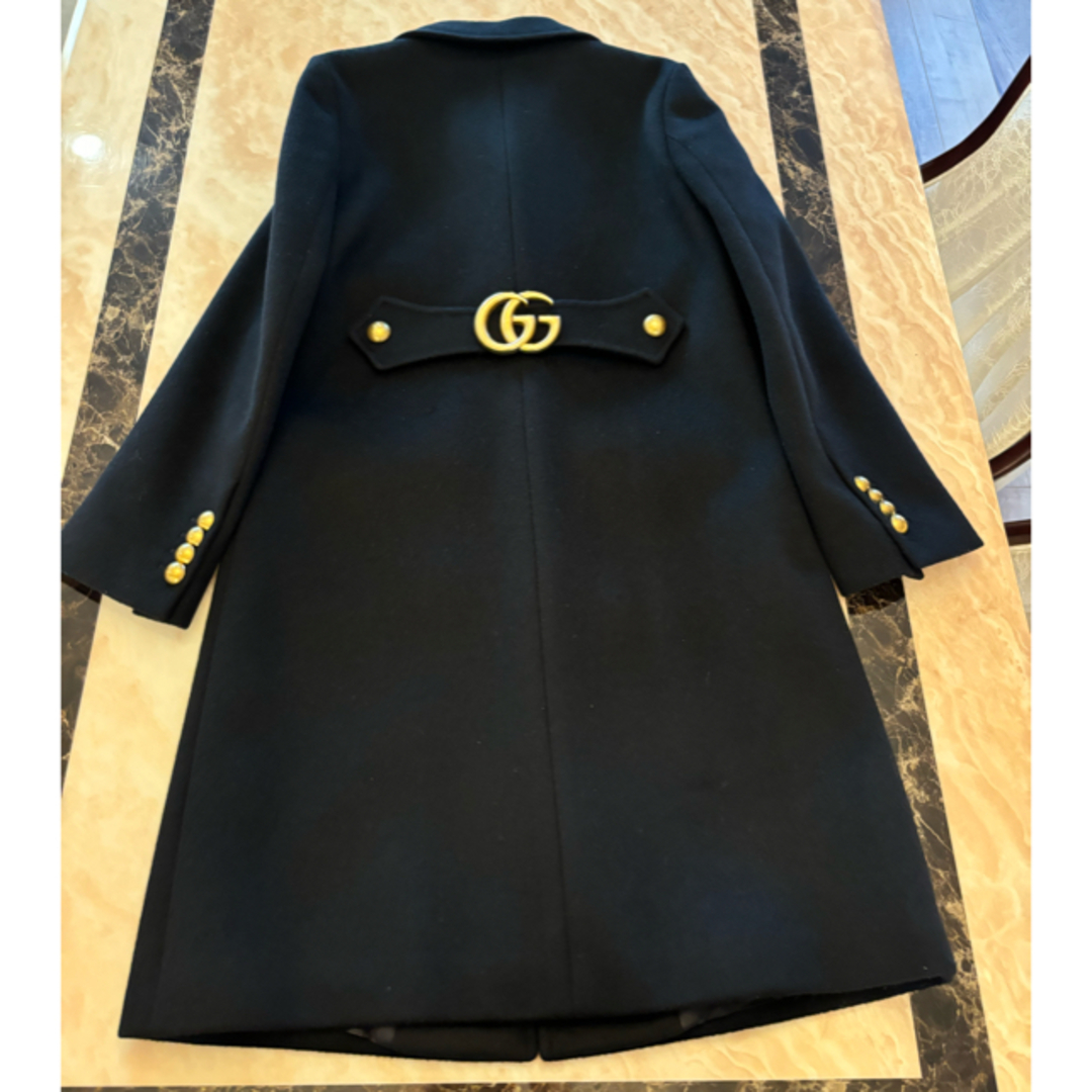 GUCCI - GUCCI GGウールコート(38)の通販 by フローレンス's GUCCI - GUCCI GGウールコート(38)の通販 by フローレンス's