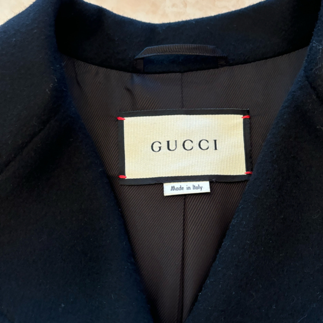 GUCCI - GUCCI GGウールコート(38)の通販 by フローレンス's GUCCI - GUCCI GGウールコート(38)の通販 by フローレンス's