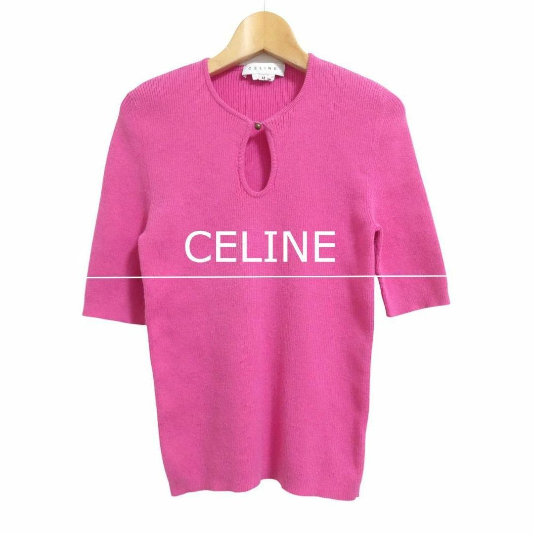 celine フィービー期ピンク 五分袖ポロシャツ celine フィービー期ピンク 五分袖ポロシャツ