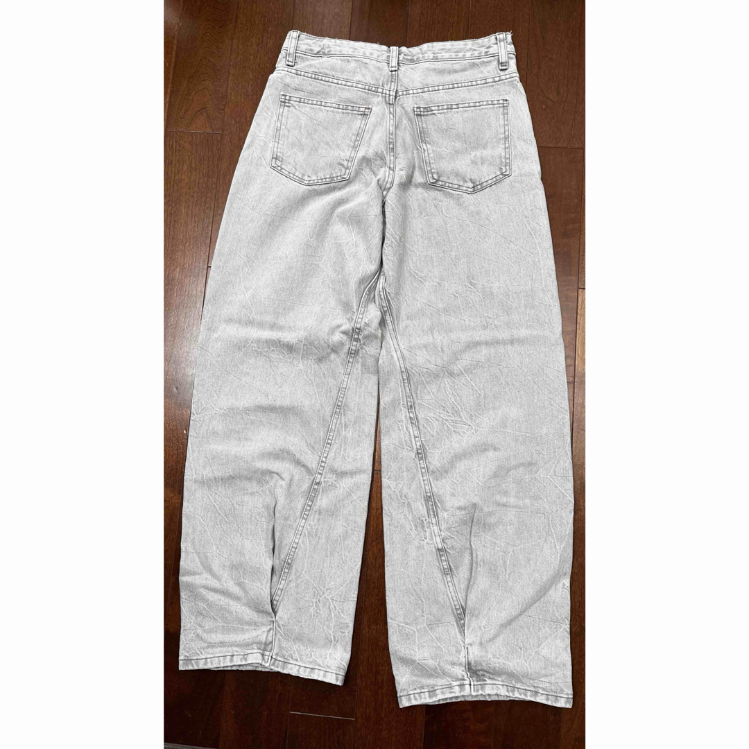 ZARA - ZARA REGULAR LENGTH ハイライズデニムパンツ 36の通販 ZARA - ZARA REGULAR LENGTH ハイライズデニムパンツ 36の通販