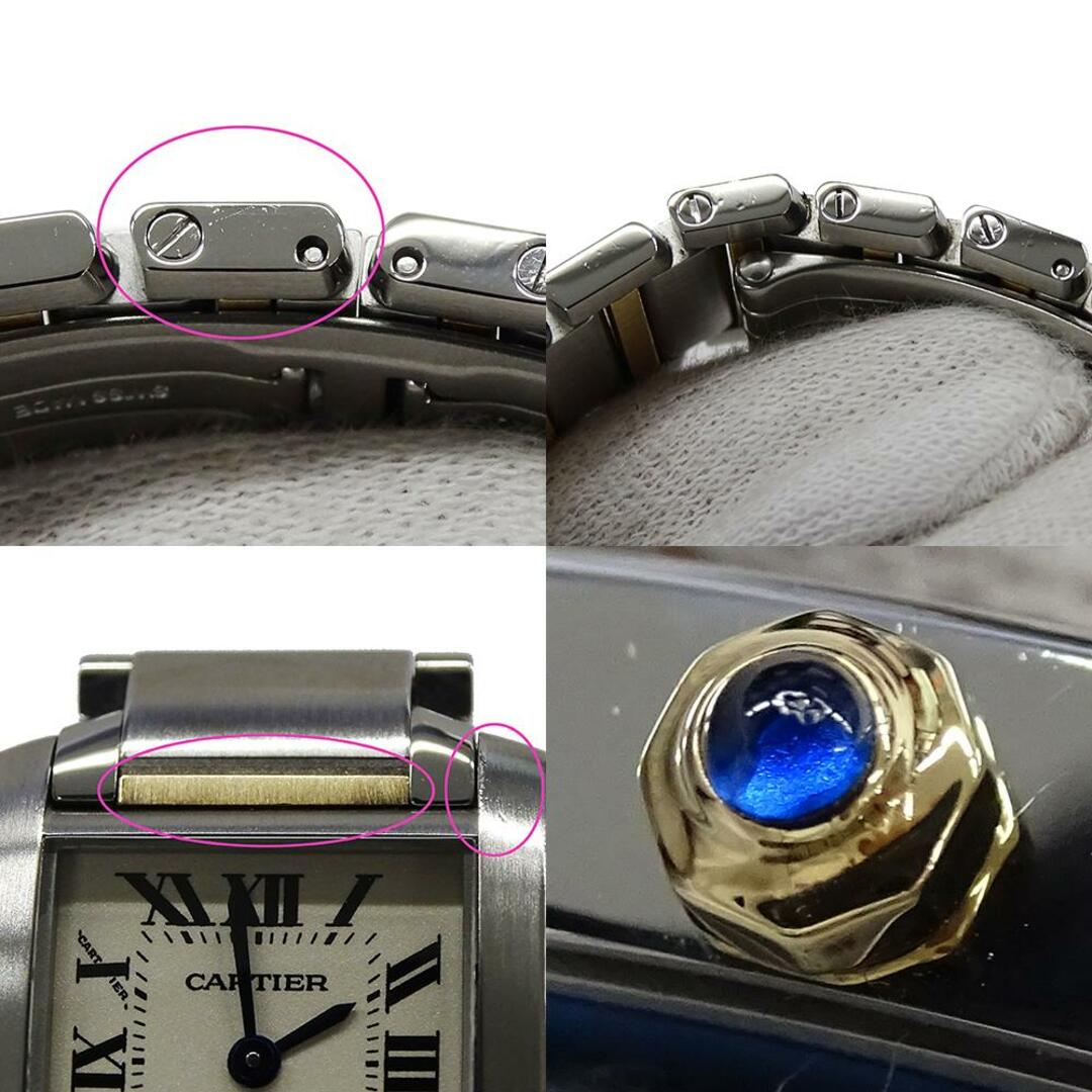 cartier カルティエ レディース時計 タンク SS 4コマ|レディース cartier カルティエ レディース時計 タンク SS 4コマ|レディース