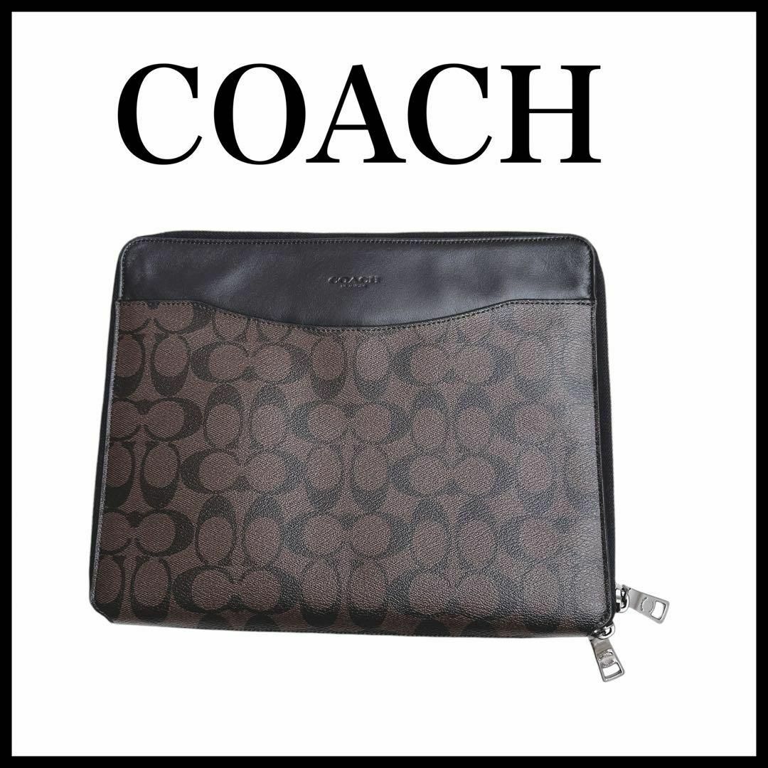 COACH】タブレットケース iPadケース PC レザーテック シグネチャー COACH】タブレットケース iPadケース PC レザーテック シグネチャー