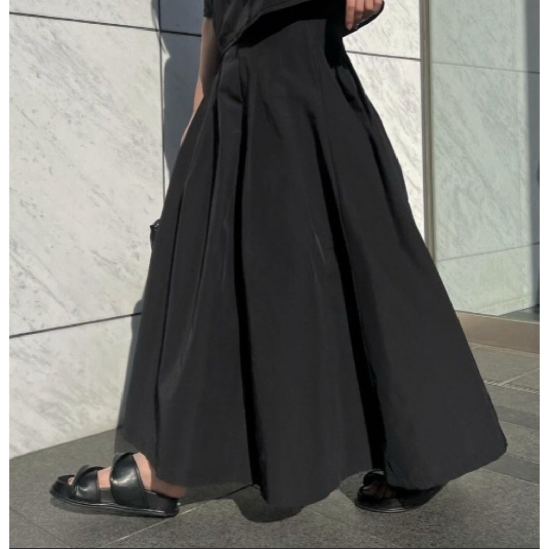 UNITED TOKYO - side button radially pleats SKウィルフリー新品