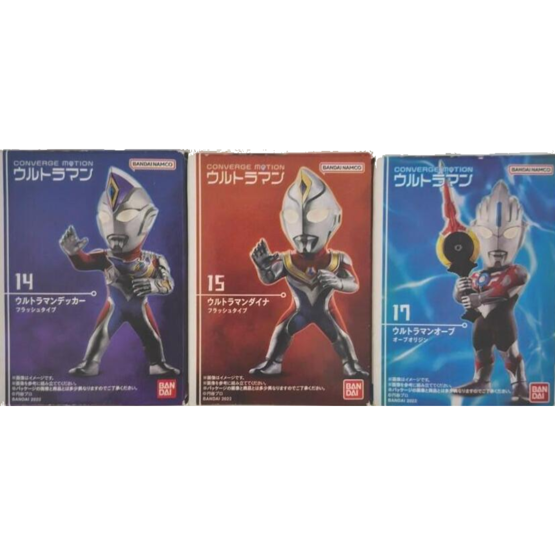 BANDAI(バンダイ)のCONVERGE MOTION ウルトラマン3 デッカー ダイナ オーブ エンタメ/ホビーのフィギュア(特撮)の商品写真