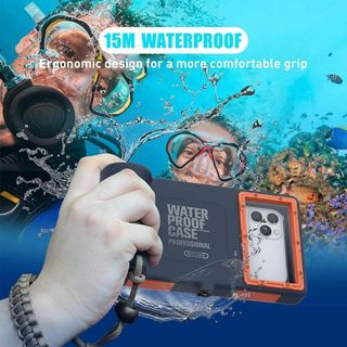 夏 海 思い出15m/50ftダイビングフォンケース iPhone 13(iPhoneケース)