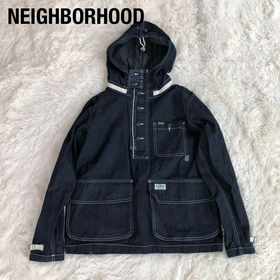 NEIGHBORHOOD - ネイバーフッドプルオーバーデニムパーカー NEIGHBORHOOD - ネイバーフッドプルオーバーデニムパーカー