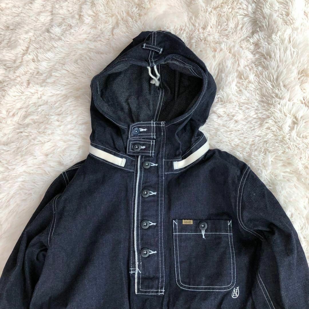 NEIGHBORHOOD - ネイバーフッドプルオーバーデニムパーカー NEIGHBORHOOD - ネイバーフッドプルオーバーデニムパーカー