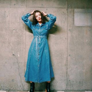 moussy - moussy ロングデニムワンピの通販 by m's shop｜マウジー ...