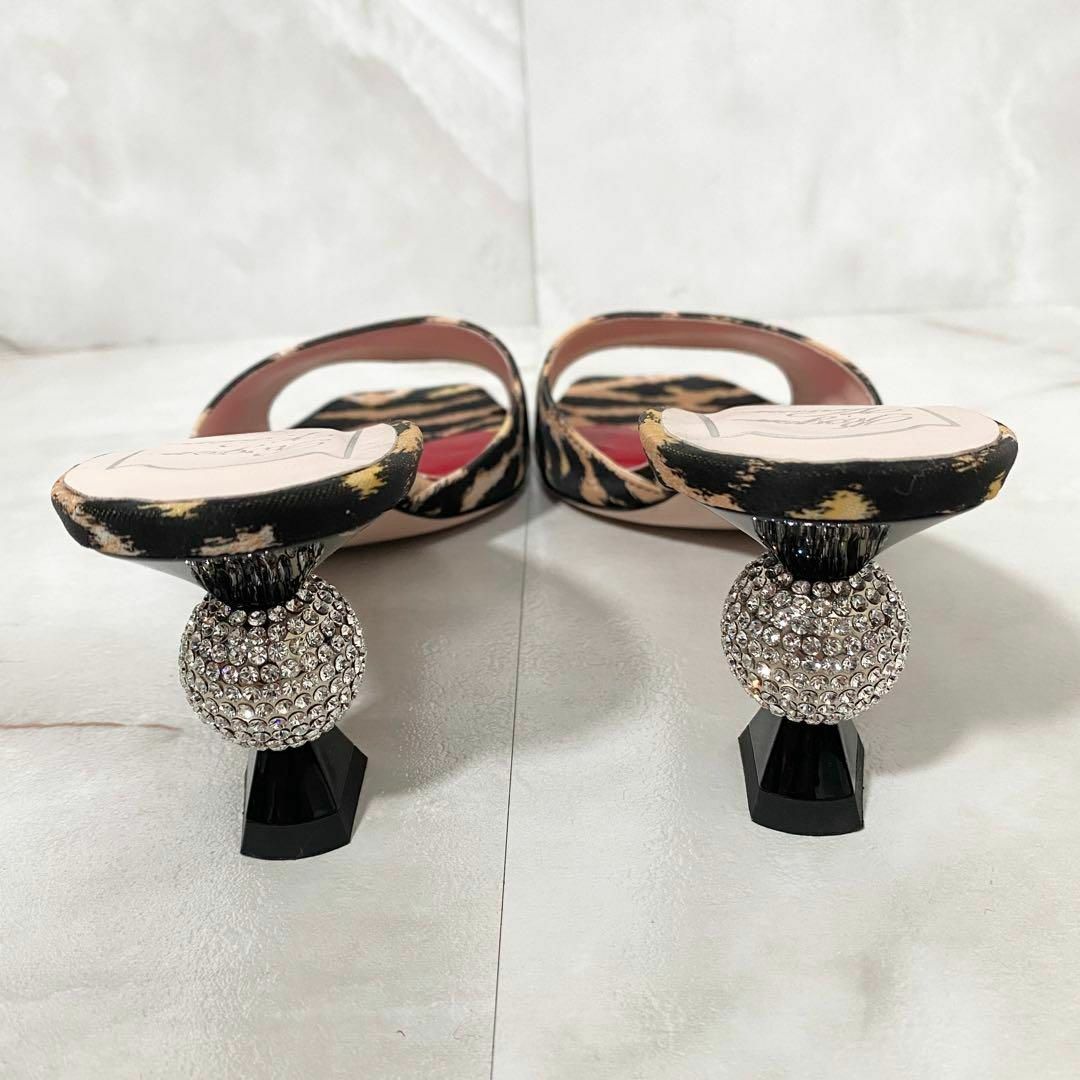 ROGER VIVIER - A13907 ロジェヴィヴィエ レオパードミュール ROGER VIVIER - A13907 ロジェヴィヴィエ レオパードミュール