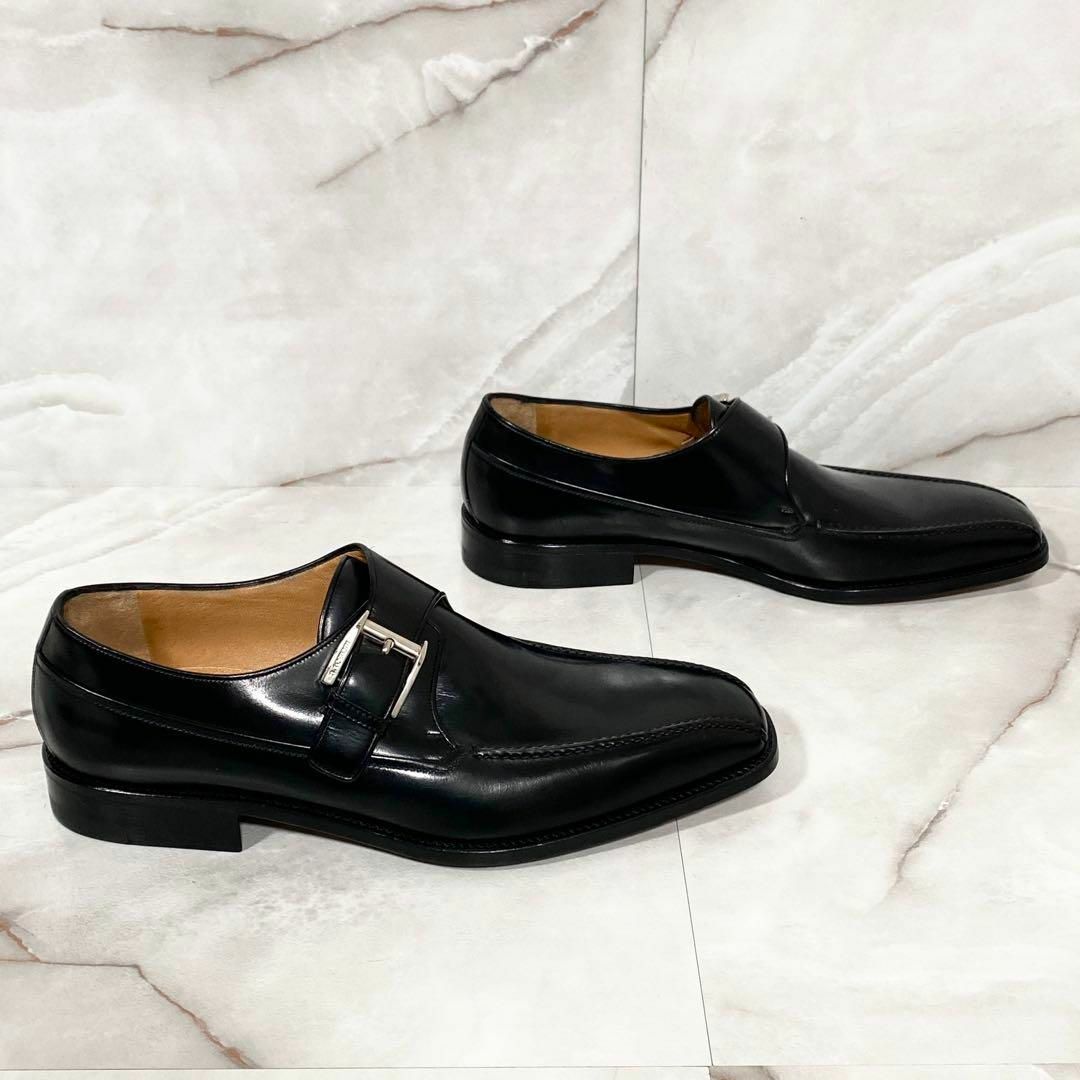 a.testoni - A13918 未使用品 アテストーニ シングルモンク a.testoni - A13918 未使用品 アテストーニ シングルモンク
