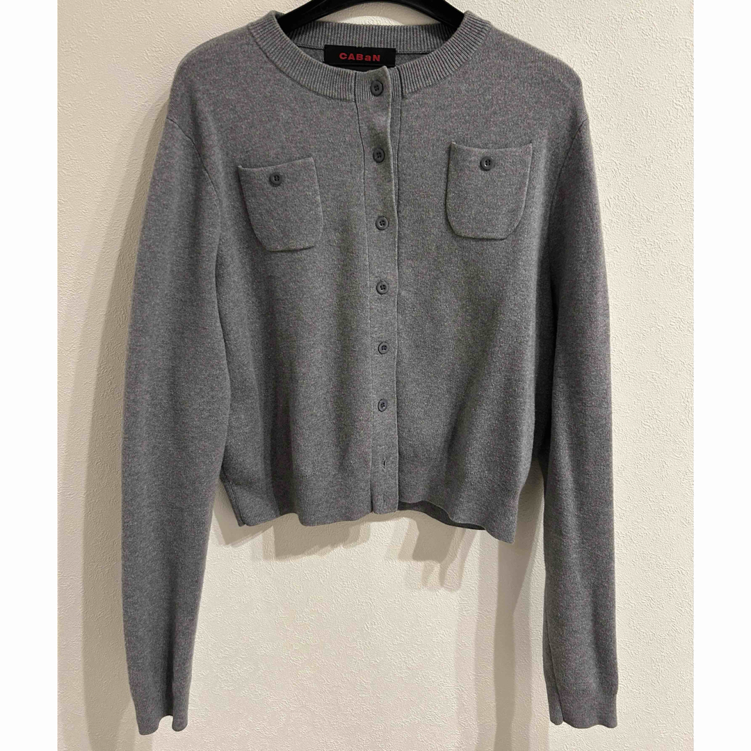 caban カーディガン グレー caban カーディガン グレー