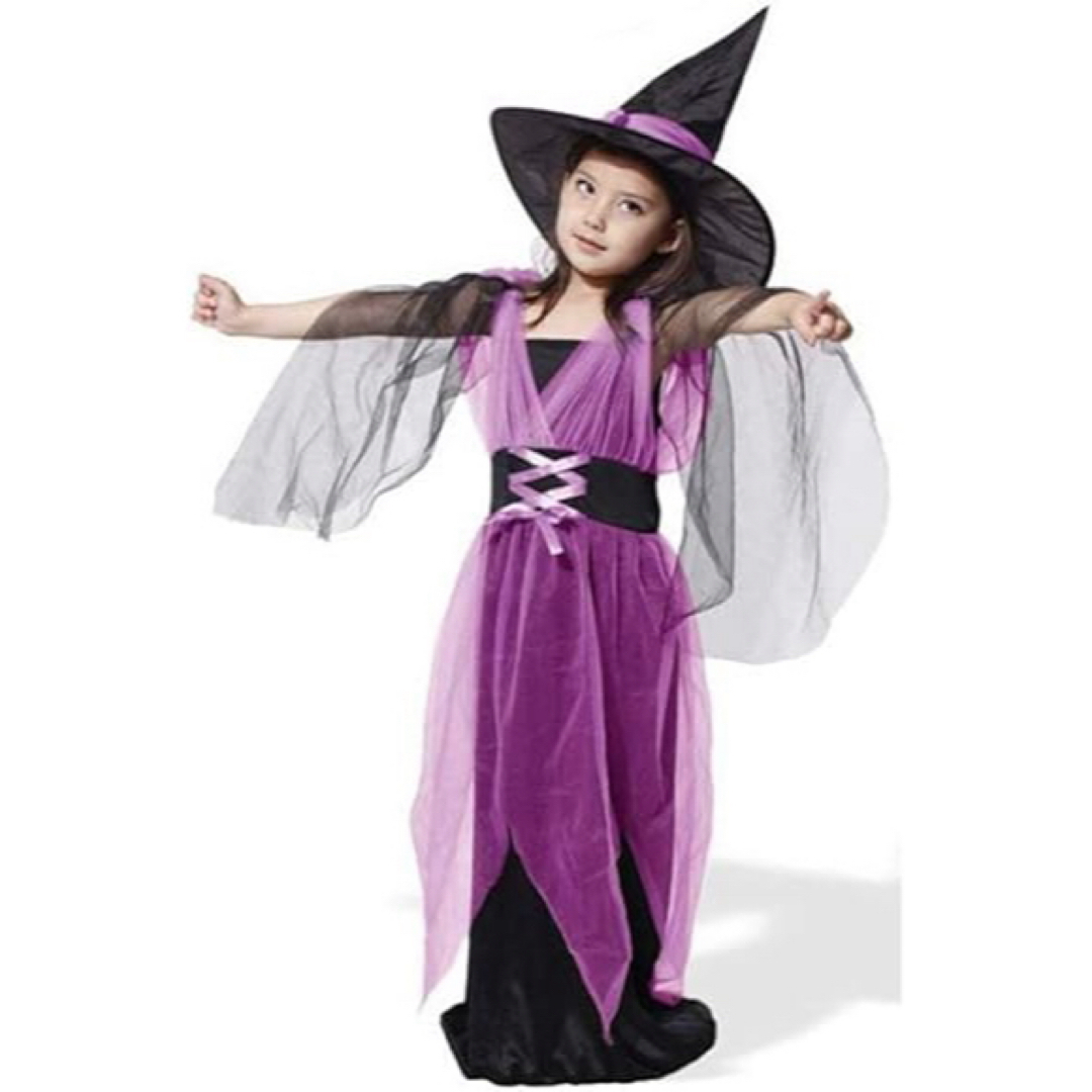 100センチ】ハロウィン 巫女 魔女 子供 キッズ コスプレ 100センチ】ハロウィン 巫女 魔女 子供 キッズ コスプレ