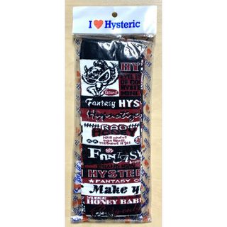 ヒステリックミニ(HYSTERIC MINI)のヒスミニ☆正規品☆新品☆ハイソックス☆22~24㎝☆黒☆靴下☆ニーハイソックス(靴下/タイツ)