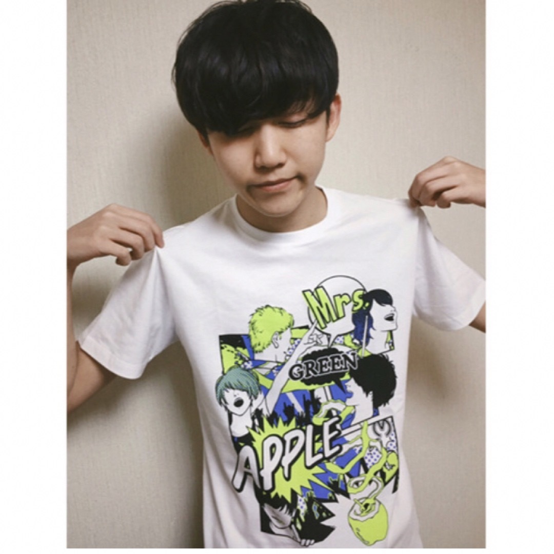 ミセスグリーンアップル 半袖Tシャツ Mrs.green appleの通販 by ミセスグリーンアップル 半袖Tシャツ Mrs.green appleの通販 by