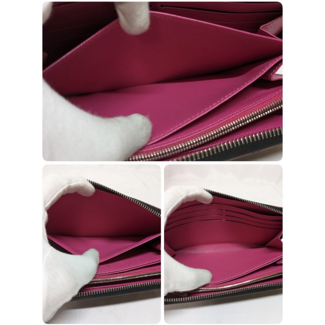 LOUIS VUITTON - LOUIS VUITTON ジッピーウォレット ノアール LOUIS VUITTON - LOUIS VUITTON ジッピーウォレット ノアール
