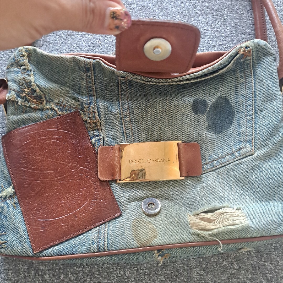 D&G レア!デニムショルダーバッグ D&G レア!デニムショルダーバッグ
