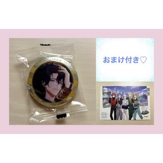 18TRIP エイトリ カプセル 缶バッジ 夜班 L4mps 棗夜鷹(バッジ/ピンバッジ)