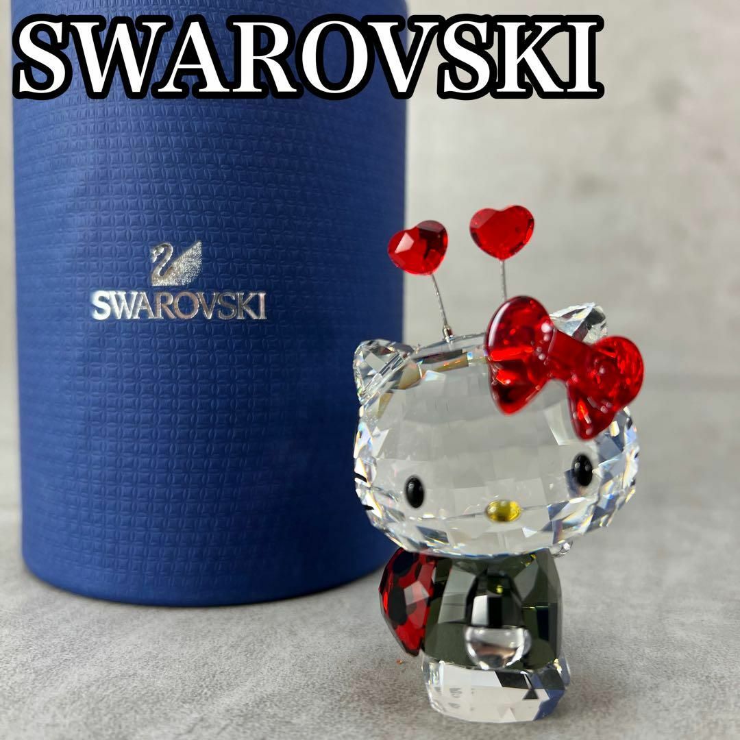 SWAROVSKI - 箱付き美品 スワロフスキー ハローキティ てんとう SWAROVSKI - 箱付き美品 スワロフスキー ハローキティ てんとう