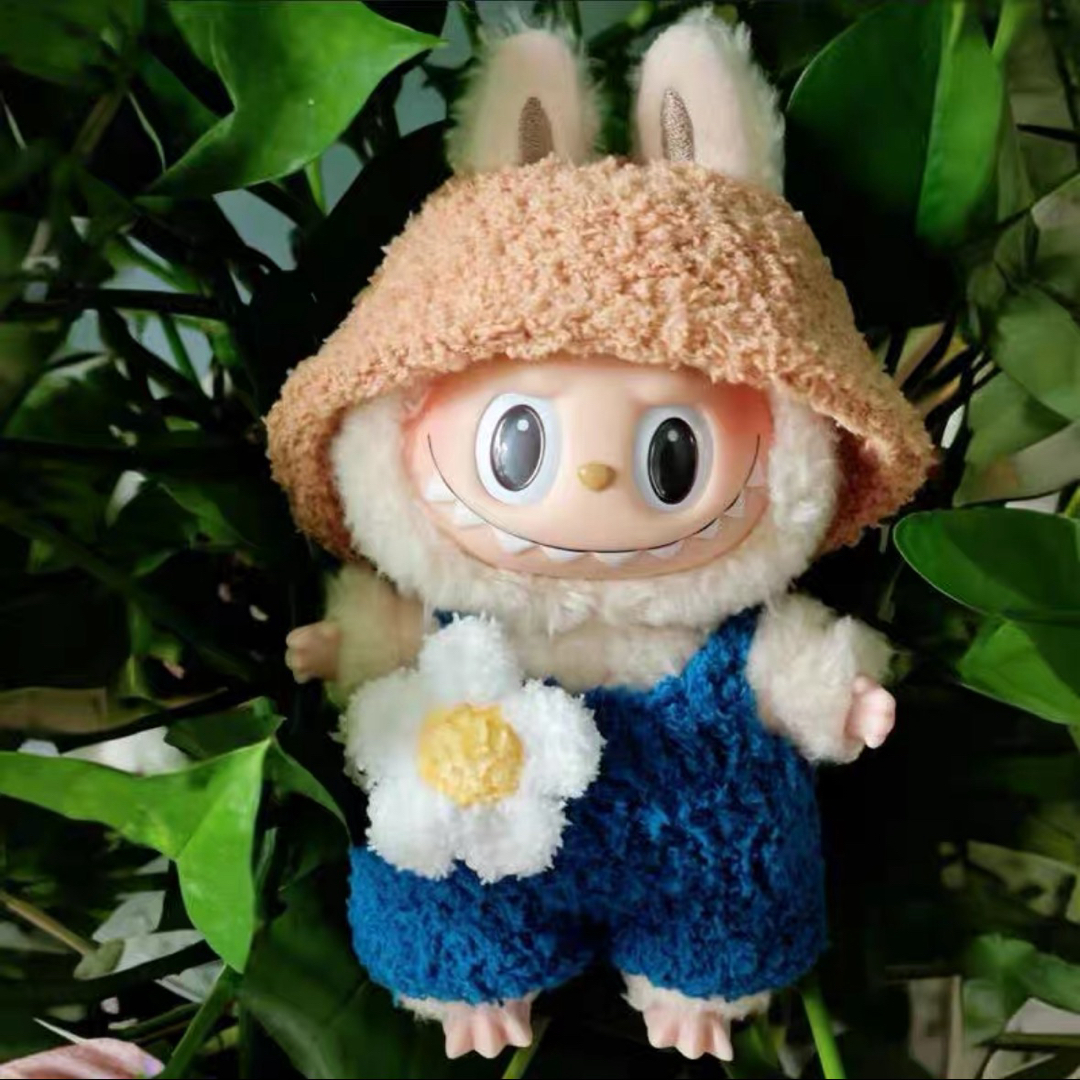 新品2点セット ワンピースlabubuラブブぬいぐるみ服17cm着せ替え 新品2点セット ワンピースlabubuラブブぬいぐるみ服17cm着せ替え