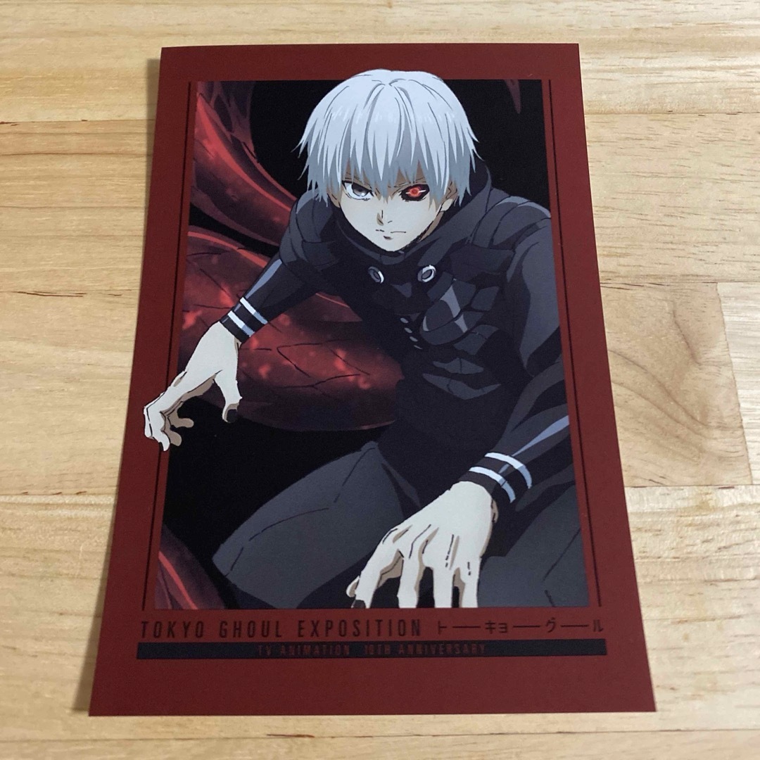東京喰種EX メタリック ポストカード 金木研 カネキの通販 by ね 東京喰種EX メタリック ポストカード 金木研 カネキの通販 by ね