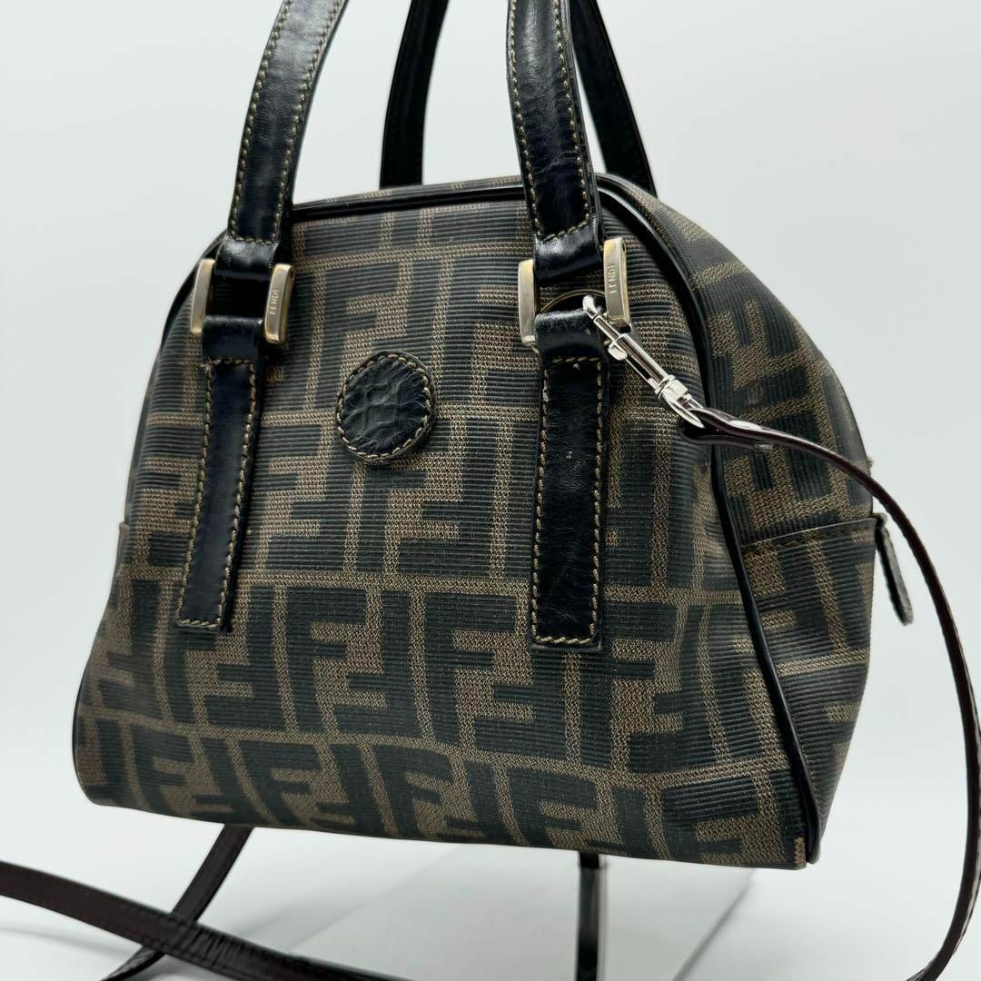 FENDI - 【希少✨】フェンディ 2way マイクロミニバッグ ハンドバッグ ペカン