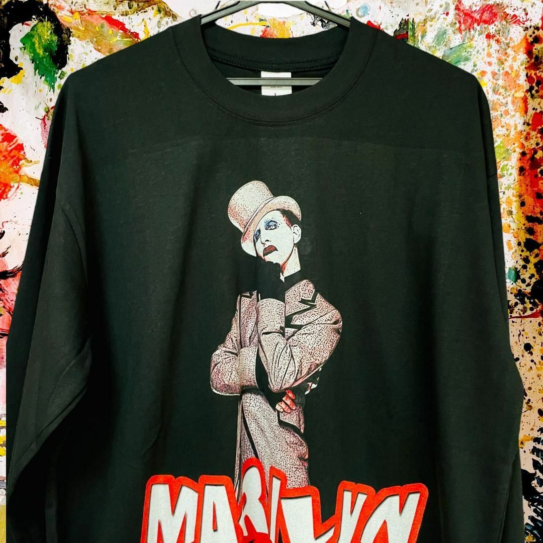 マリリンマンソン 長袖 ロンT 長袖 カットソー メンズ 新品 XL マリリンマンソン 長袖 ロンT 長袖 カットソー メンズ 新品 XL