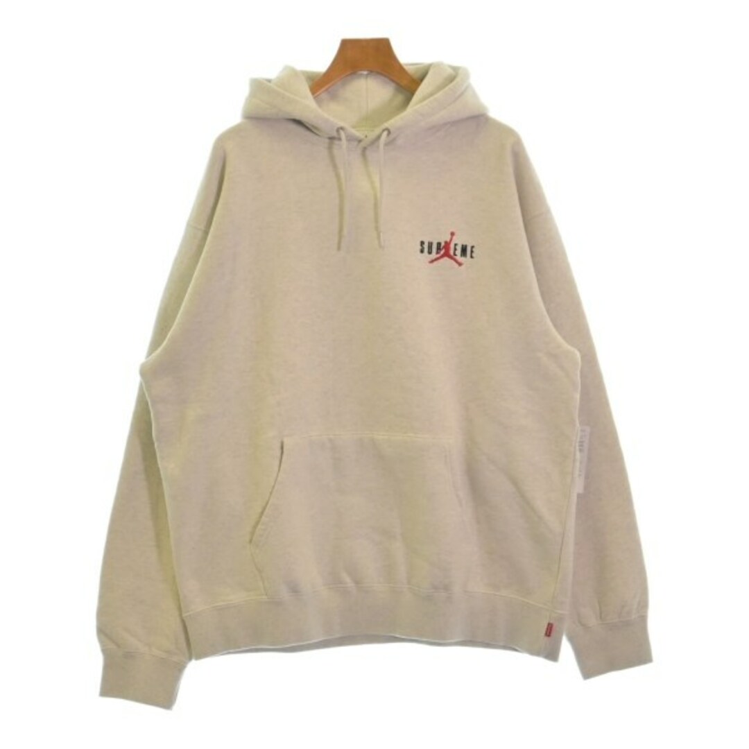 Supreme - Supreme シュプリーム パーカー L 白xライトグレー Supreme - Supreme シュプリーム パーカー L 白xライトグレー