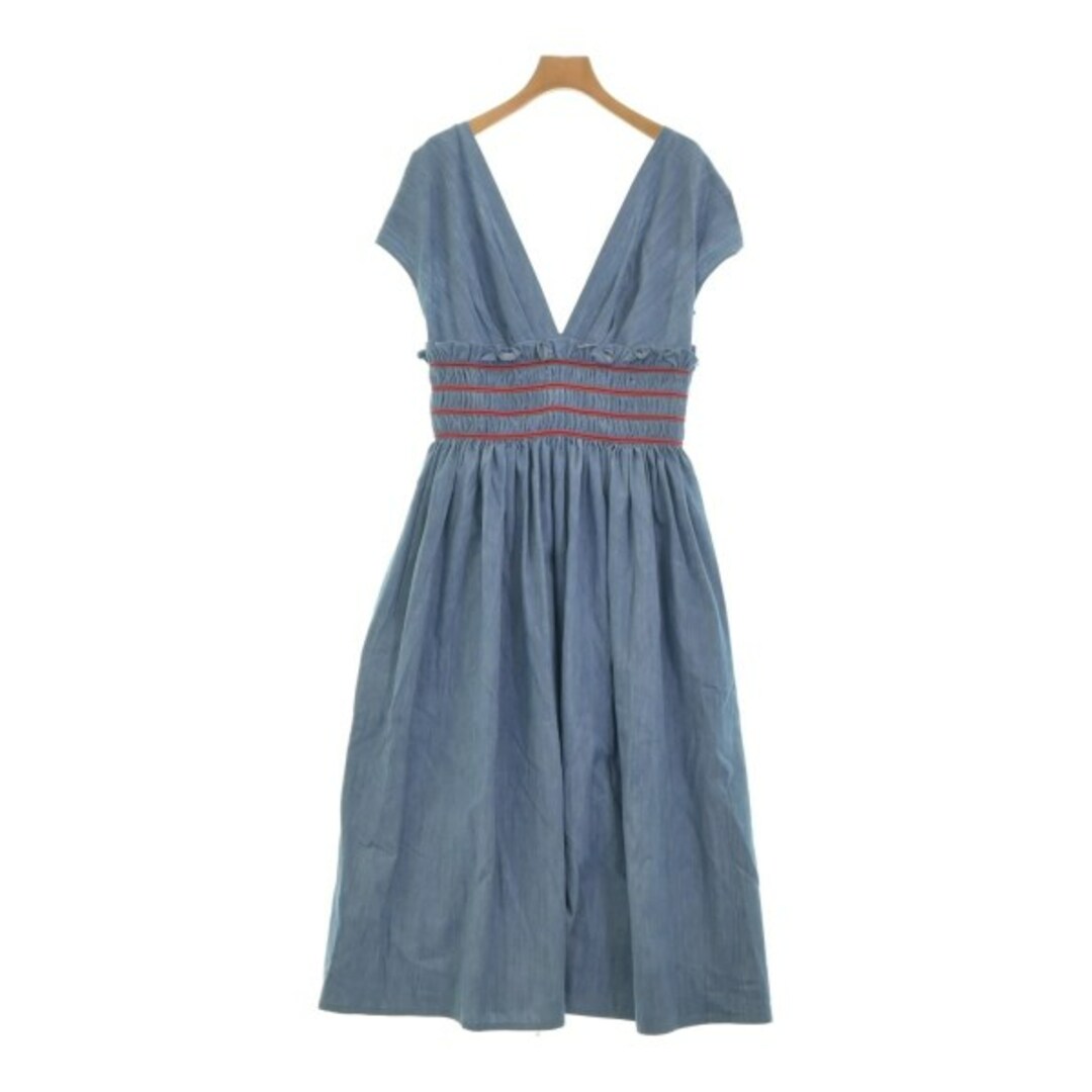 Miu Miu ミュウミュウ ワンピース 42(M位) 青 【古着】【中古】 Miu Miu ミュウミュウ ワンピース 42(M位) 青 【古着】【中古】