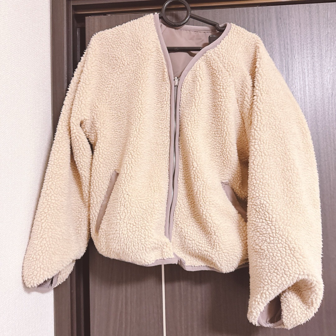 RayCassin(レイカズン)のボアジャケット　ブルゾン レディースのジャケット/アウター(ブルゾン)の商品写真