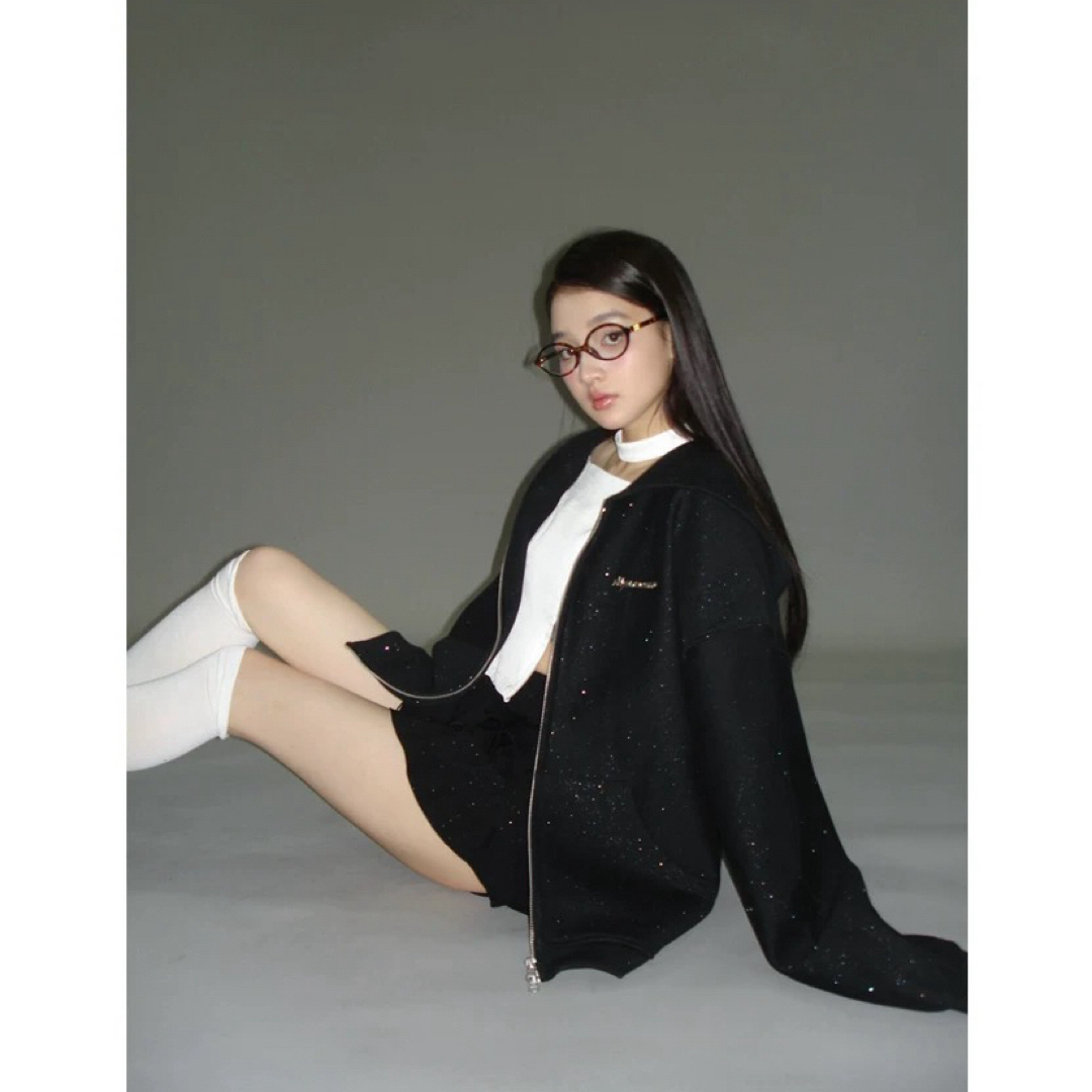 and wander - andwang ❤︎ Kirakira zip upの通販 by cc and wander - andwang ❤︎ Kirakira zip upの通販 by cc